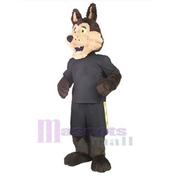 Brown Coyote Mascot Costume Animal