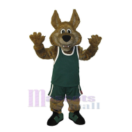 School Coyote Mascot Costume Animal