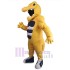 Goldener Alligator Maskottchen-Kostüm Tier
