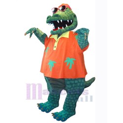 Casual Crocodile Mascot Costume Animal