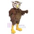 Chouette brune adulte Mascotte Costume Animal