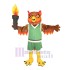 Brave Owl Mascot Costume Animal