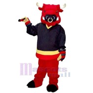 Stier mit Pullover Maskottchen-Kostüm Tier