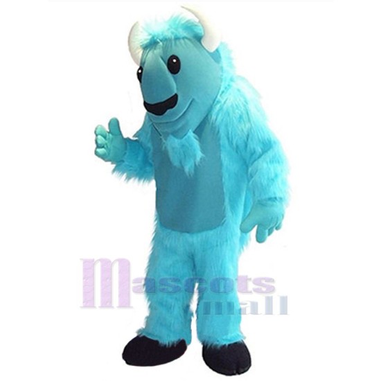 Blue Buffalo Mascot Costume Animal