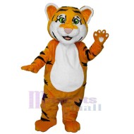 Living Tiger Mascot Costume Anima