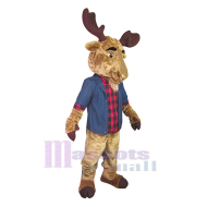 Kindly Moose Mascot Costume Animal