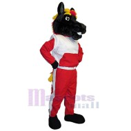 Pouvoir Cheval Mascotte Costume Animal