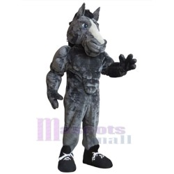 Muskel Pferd Maskottchen-Kostüm Tier