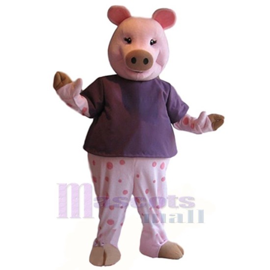 Cochon drôle Mascotte Costume Animal