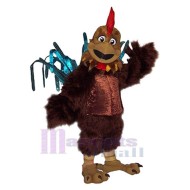 Stark Hahn Maskottchen-Kostüm Tier