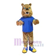Power Bulldog Dog Mascot Costume Animal