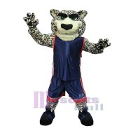 Sportlicher Jaguar Maskottchen-Kostüm Tier