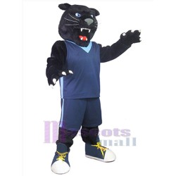 Black Jaguar Mascot Costume Animal