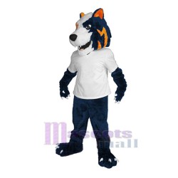 Cooler Wolf Maskottchen-Kostüm Tier