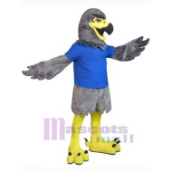 Grauer Falke Maskottchen-Kostüm Tier
