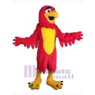 Red Falcon Mascot Costume Animal