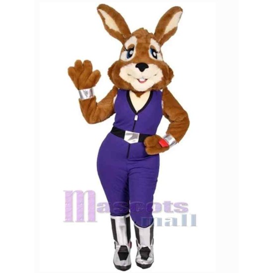 Anmutiges Kaninchen Maskottchen-Kostüm Tier