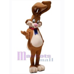 Cartoon Brown Bunny Mascot Costume