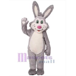 Chica conejita gris Disfraz de mascota Animal