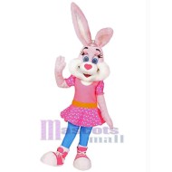 Hübsches Kaninchen Maskottchen-Kostüm Tier