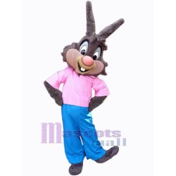 Lustiges Osterhasen-Kaninchen Maskottchen-Kostüm Tier