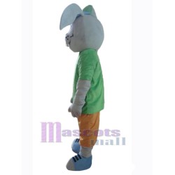 T-shirt Lapin en vert Costume de mascotte Animal