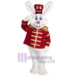Soldier Rabbit Mascot Costume Animal