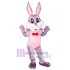 Super lila Kaninchen Maskottchen-Kostüm Tier