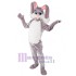 Aufgeregtes Kaninchen Maskottchen-Kostüm Tier