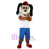 Lustiger Sporthund Maskottchen-Kostüm Tier
