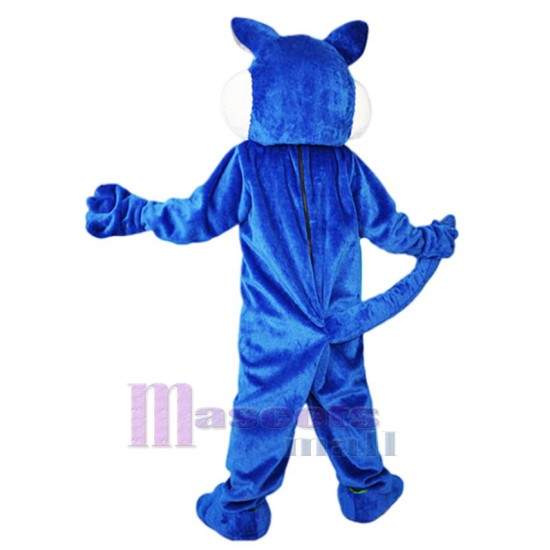 Lobo Azul Adulto Disfraz de mascota Animal