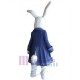 Joli lapin blanc Mascotte Costume Animal