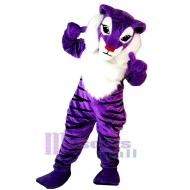 tigre morado divertido Disfraz de mascota Animal
