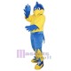 Águila deportiva azul Disfraz de mascota Animal