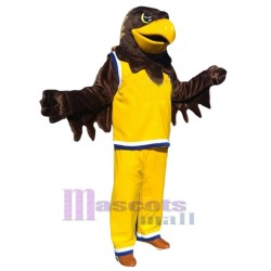 Brown Sport Eagle Mascot Costume Animal