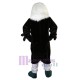 Chauve Noir Aigle Mascotte Costume Animal