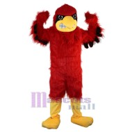 Langhaariger roter Adler Maskottchen-Kostüm Tier
