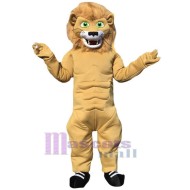 Muscular Lion Mascot Costume Animal