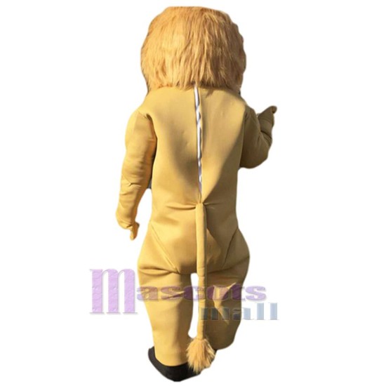 Muscular Lion Mascot Costume Animal