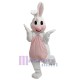 Beau lapin blanc Mascotte Costume Animal