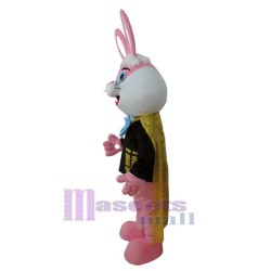 Mode Lapin Rose Mascotte Costume Animal