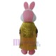 Conejo rosa de moda Disfraz de mascota Animal