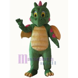 Dragon vert frais Mascotte Costume Animal