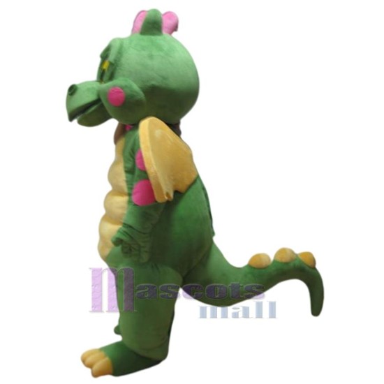 Cooler grüner Drache Maskottchen-Kostüm Tier