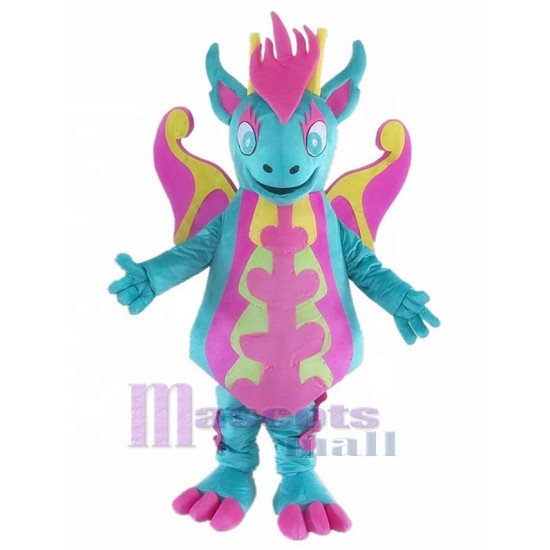 Dragon coloré Mascotte Costume Animal