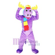 Orignal violet Mascotte Costume Animal