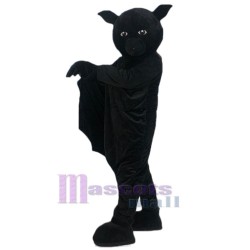 Black Bat Mascot Costume Animal