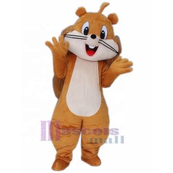 Schön Streifenhörnchen Maskottchen-Kostüm Tier