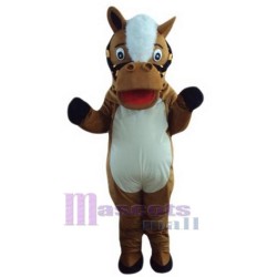 Lovely Horse Mascot Costume Animal