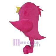 Rosa Vogel Maskottchen-Kostüm Tier